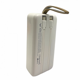 Carregador Portátil Power Bank 30000mAh com Saída TIPO-C / Lightning IOS TELA DIGITAL Altomex P6 (***DISPONÍVEL SOMENTE BRANCO)