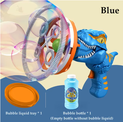 Máquina de Bola de Sabão para Crianças dos Dinossauros Toys