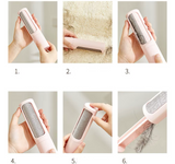 Roller Limpador de Pelos Reutilizável e Lavável
