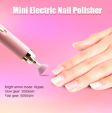 Máquina de Polimento para Unhas perfeitas 5 em 1 - Elétrica Com Luz Portátil Mini Elétrica Manicure Art Caneta Ferramentas Para Gel Removedor